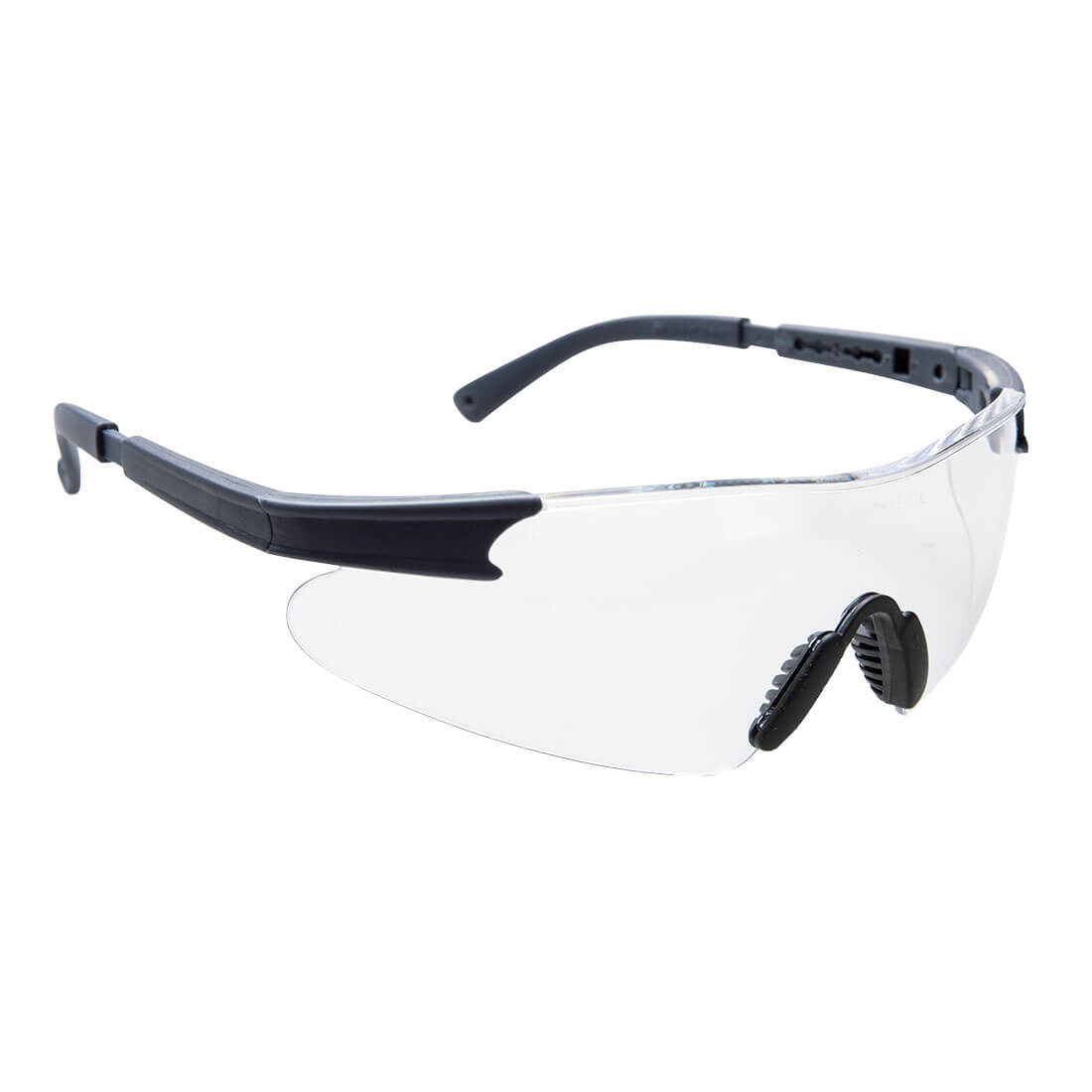 Portwest PW17 Curvo Safety Glasses 1#colour_clear
