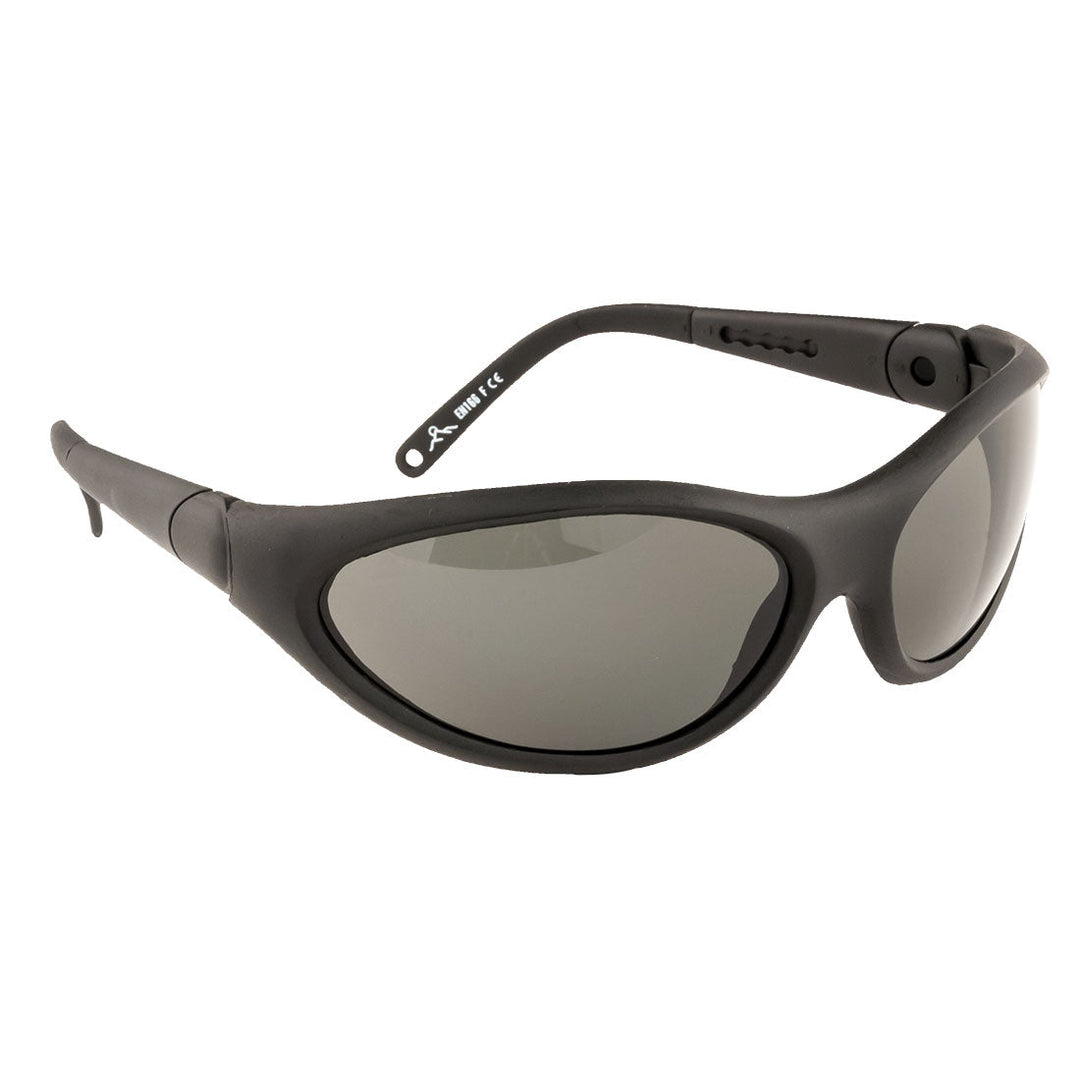 Portwest PW18 Umbra Polarised Safety Glasses 1#colour_smoke