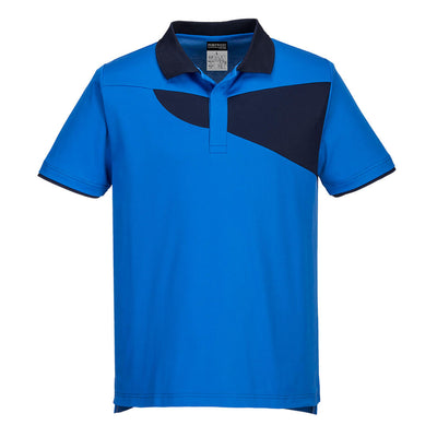 Portwest PW210 PW2 Polo Shirt Short Sleeve 1#colour_royal-blue-navy-blue