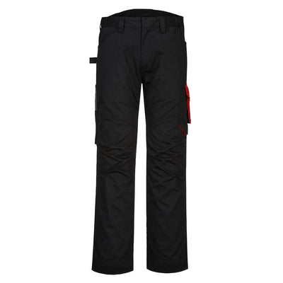 Portwest PW240 PW2 Service Trousers 1#colour_black-red