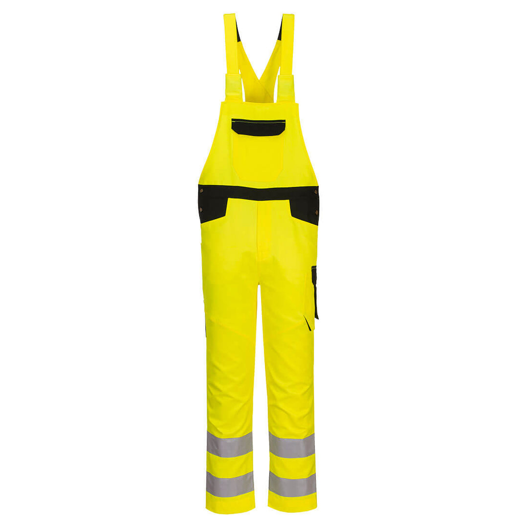 Portwest PW244 PW2 Bib and Brace 1#colour_yellow-black