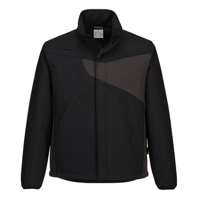 Portwest PW271 PW2 Softshell Jacket 1#colour_black-zoom-grey