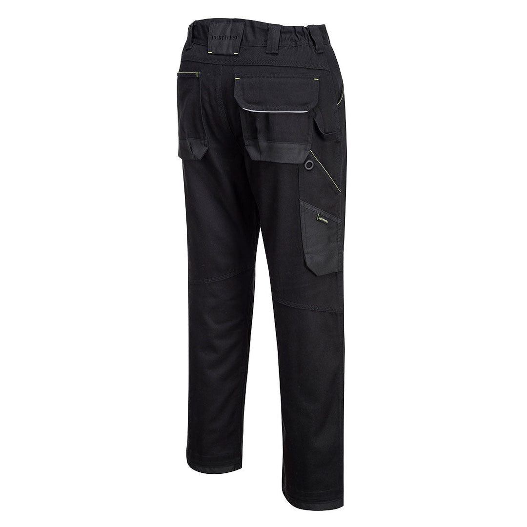 Portwest PW301 PW3 Cotton Work Trousers 1#colour_black 2#colour_black 3#colour_black