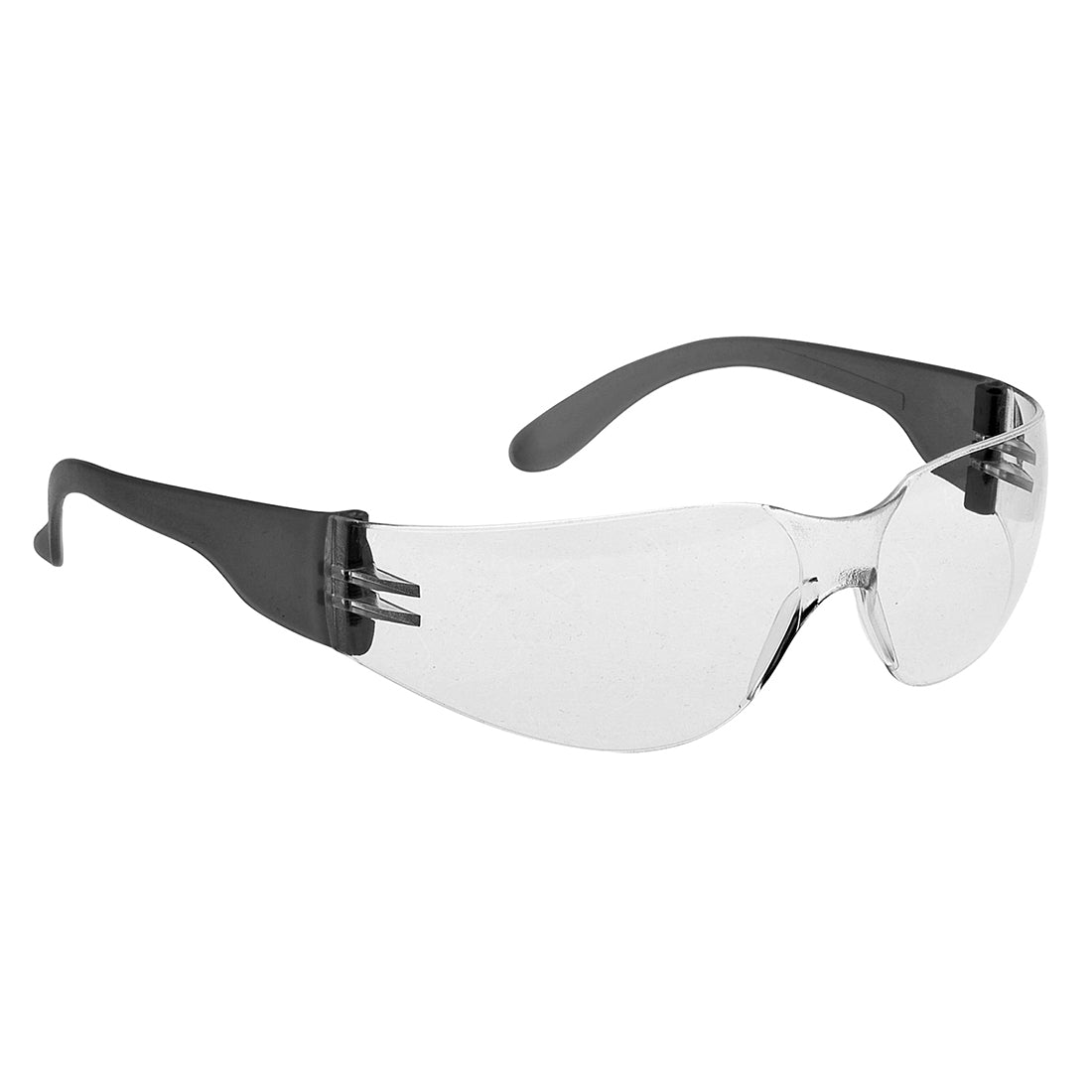 Portwest PW32 Wrap Around Safety Glasses 1#colour_clear