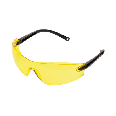 Portwest PW34 Profile Safety Glasses 1#colour_amber 2#colour_amber