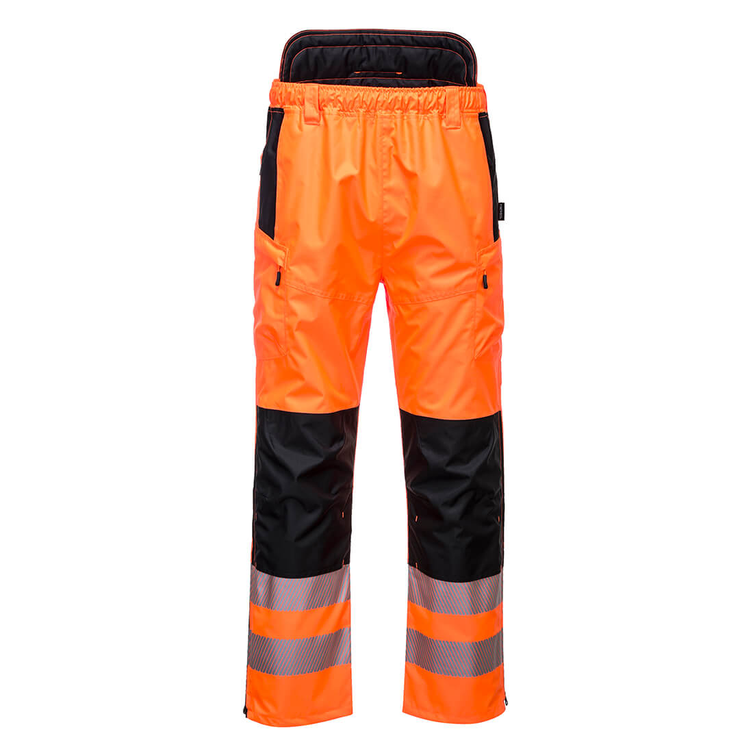 Portwest H441 Yellow Hi Vis Waterproof Trousers  Safetec Direct