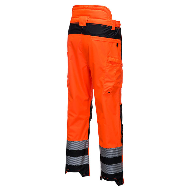 Portwest PW342 PW3 Hi Vis Extreme Trousers 1#colour_orange-black 2#colour_orange-black 3#colour_orange-black