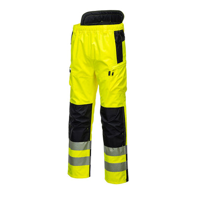 Portwest PW342 PW3 Hi Vis Extreme Trousers 1#colour_yellow-black 2#colour_yellow-black