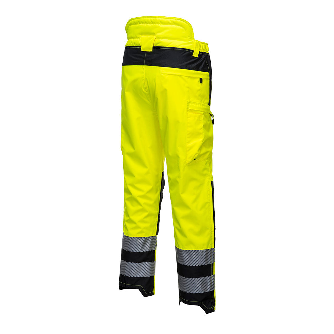 Portwest PW342 PW3 Hi Vis Extreme Trousers 1#colour_yellow-black 2#colour_yellow-black 3#colour_yellow-black