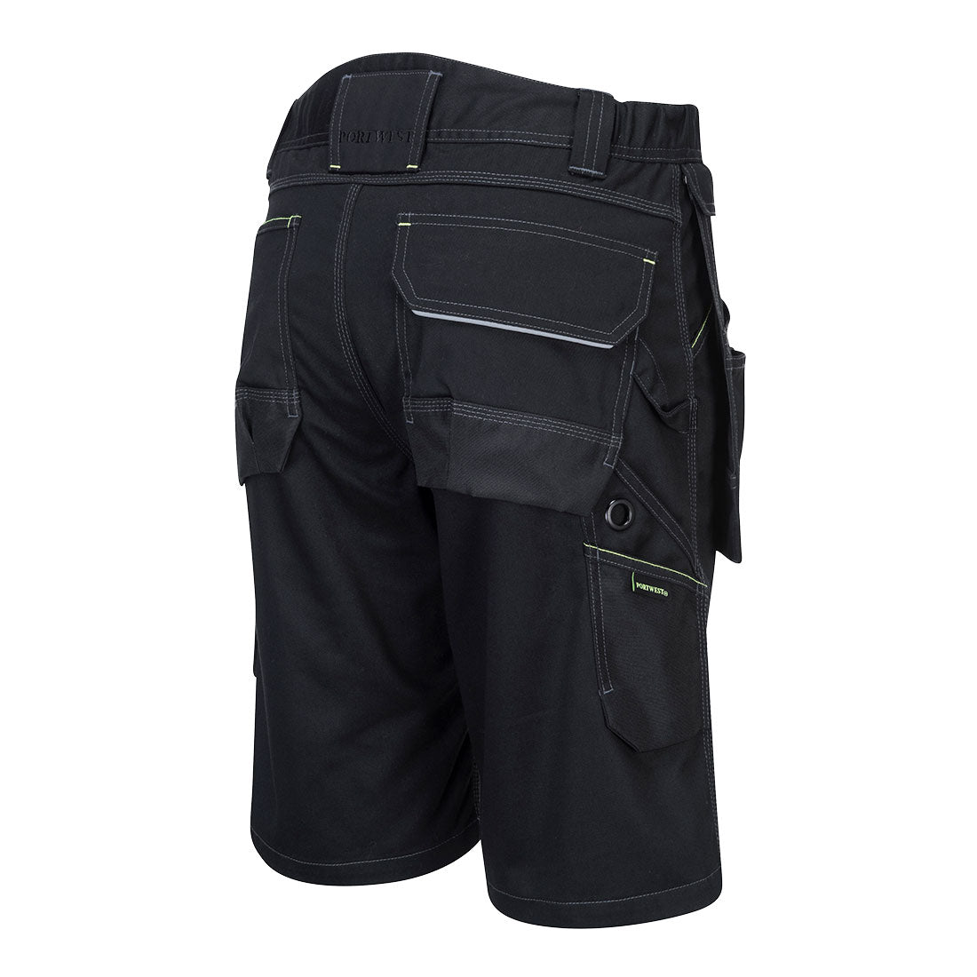 Portwest PW345 PW3 Holster Work Shorts 1#colour_black 2#colour_black 3#colour_black