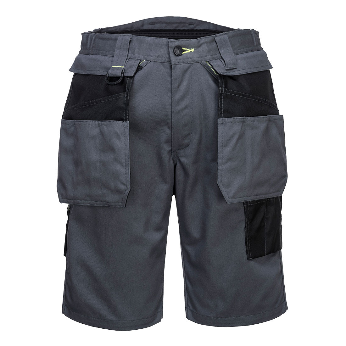 Portwest PW345 PW3 Holster Work Shorts 1#colour_zoom-grey-black