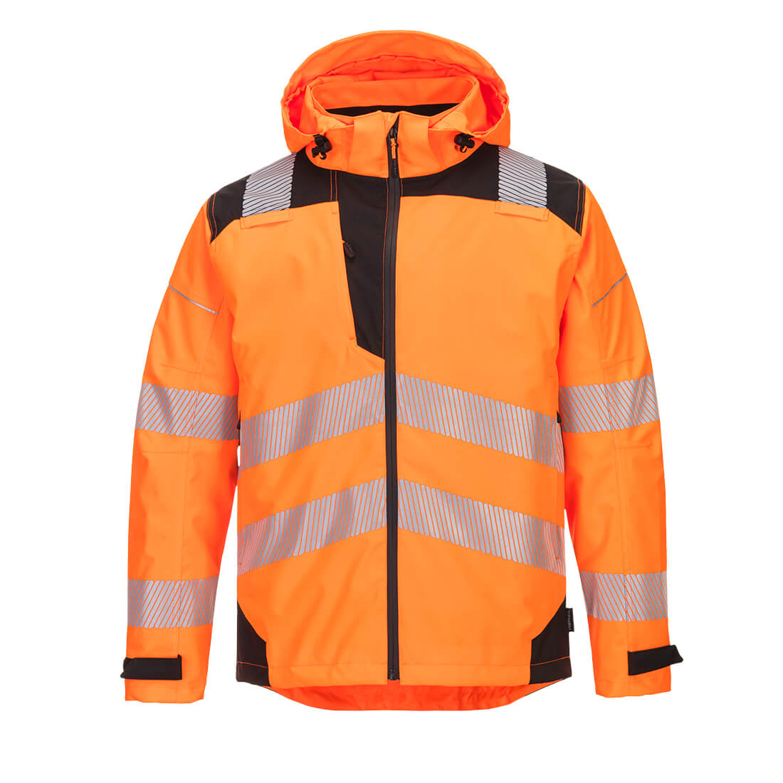 Portwest PW360 PW3 Extreme Breathable Rain Jacket 1#colour_orange-black