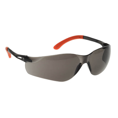 Portwest PW38 Pan View Safety Glasses 1#colour_smoke-orange