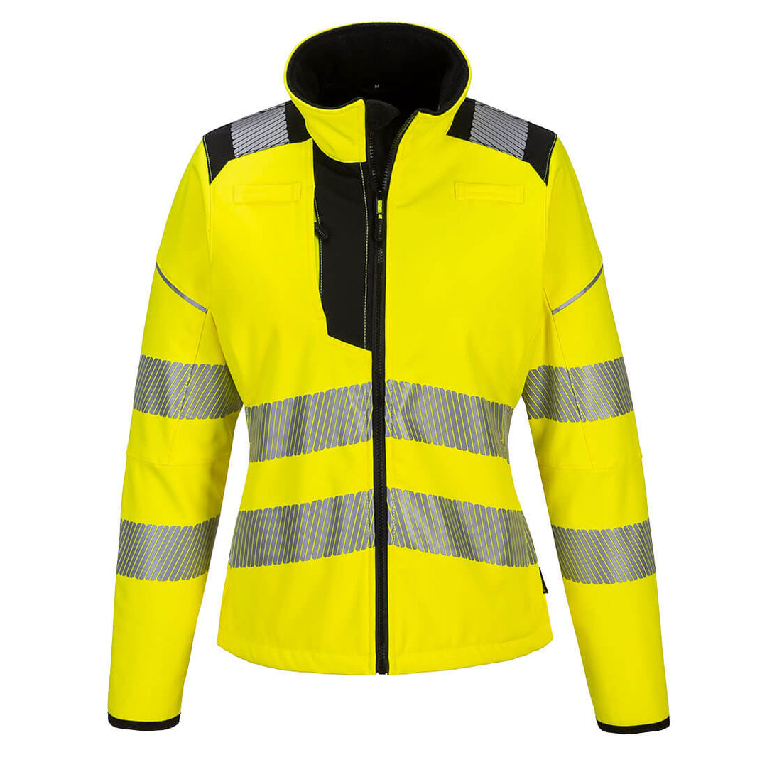 Portwest PW381 PW3 Hi Vis Ladies Softshell 1#colour_yellow-black