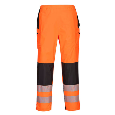 Portwest PW386 PW3 Hi Vis Ladies Rain Trousers 1#colour_orange-black
