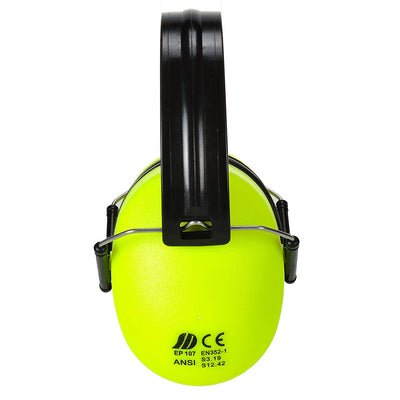 Portwest PW41 Super Ear Protector 1#colour_yellow 2#colour_yellow
