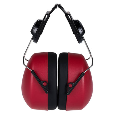 Portwest PW42 Clip-On Ear Protector 1#colour_red