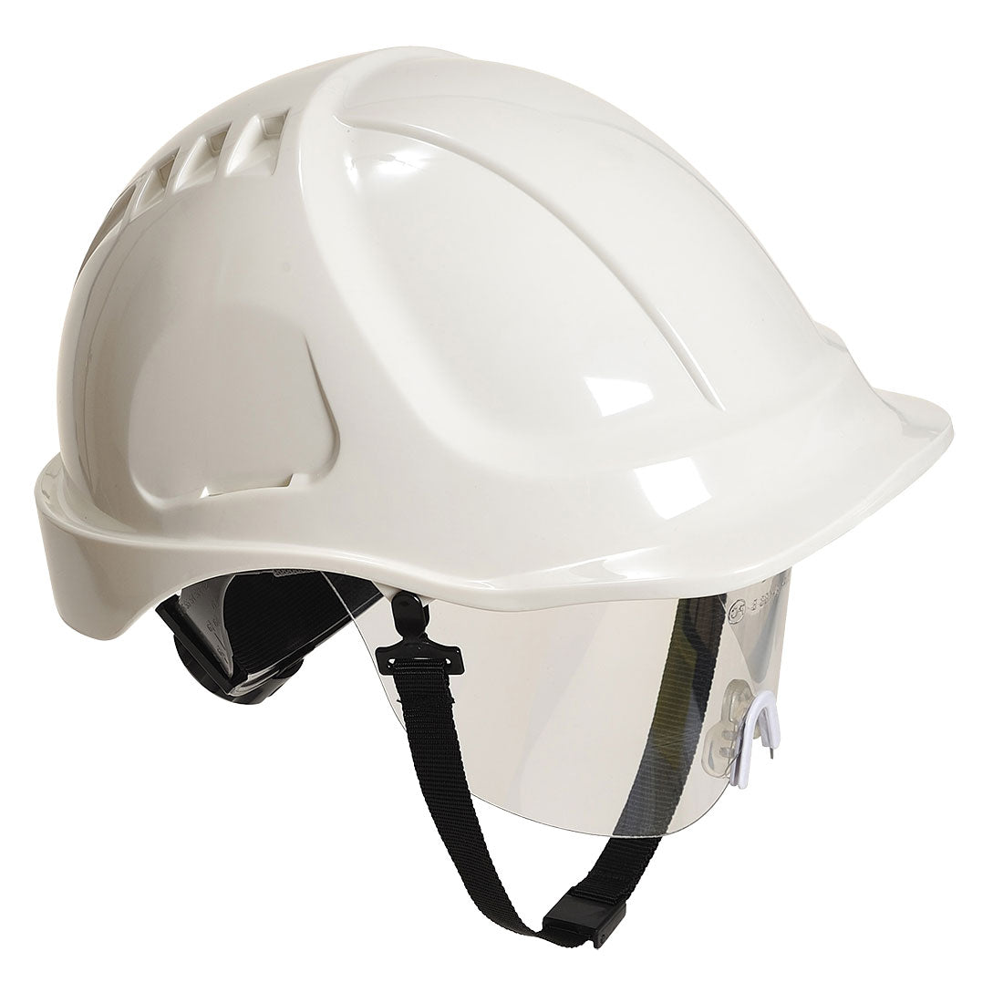 Portwest PW54 Endurance Plus Visor Helmet 1#colour_white