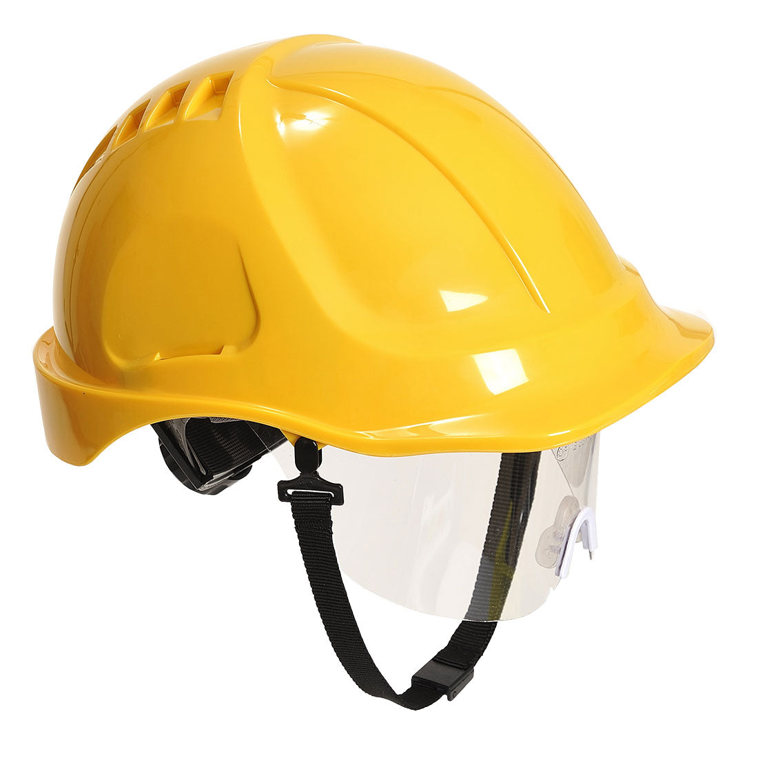 Portwest PW54 Endurance Plus Visor Helmet 1#colour_yellow
