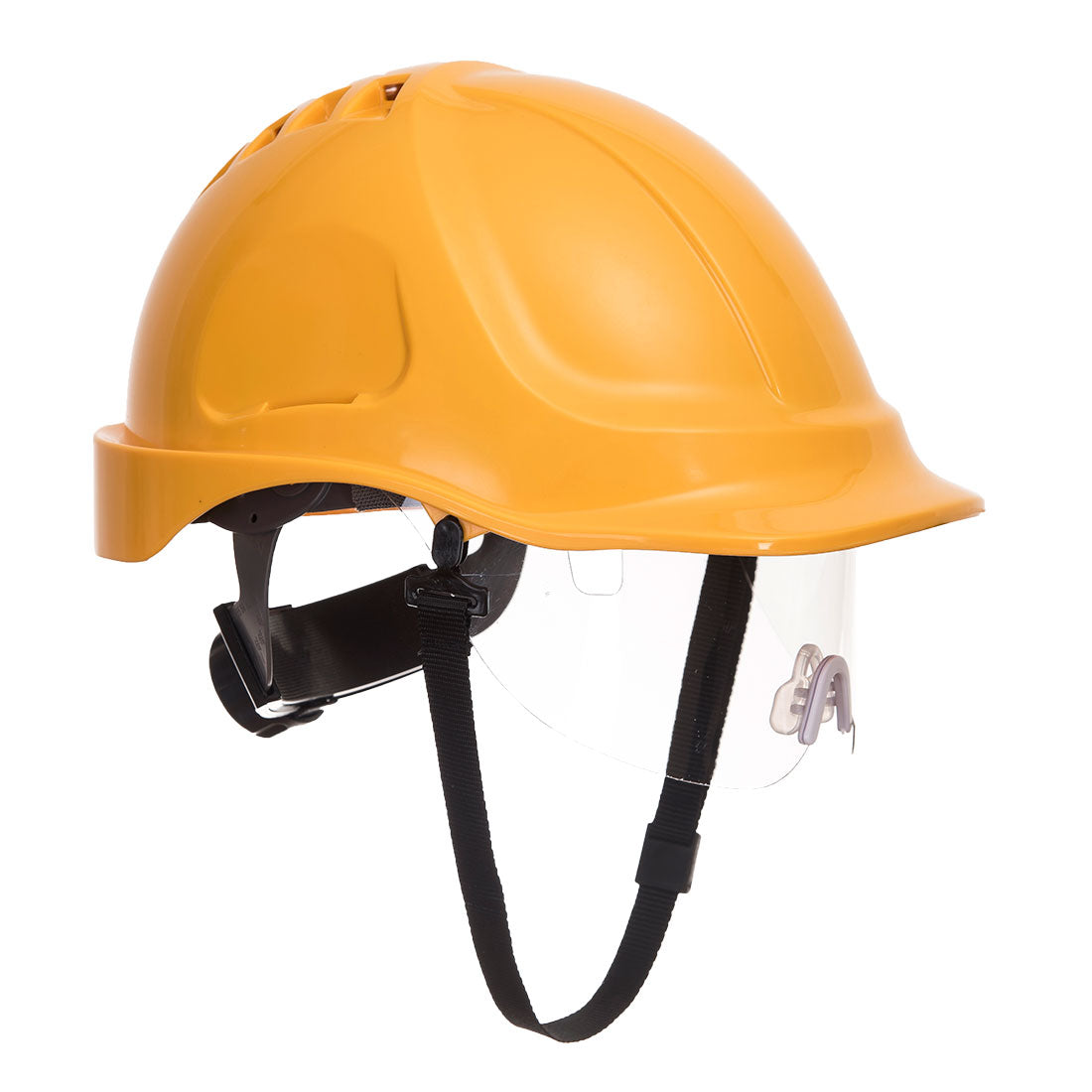 Portwest PW55 Endurance Visor Helmet 1#colour_yellow
