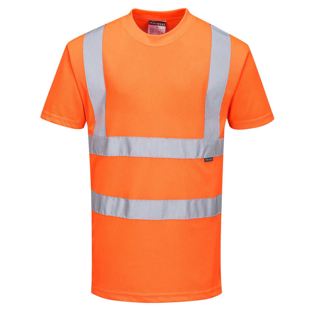 Portwest RT23 Hi Vis T-Shirt RIS 1#colour_orange