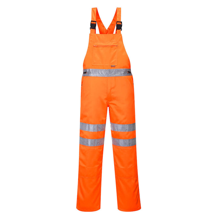 Portwest RT43 Hi Vis Bib & Brace RIS 1#colour_orange