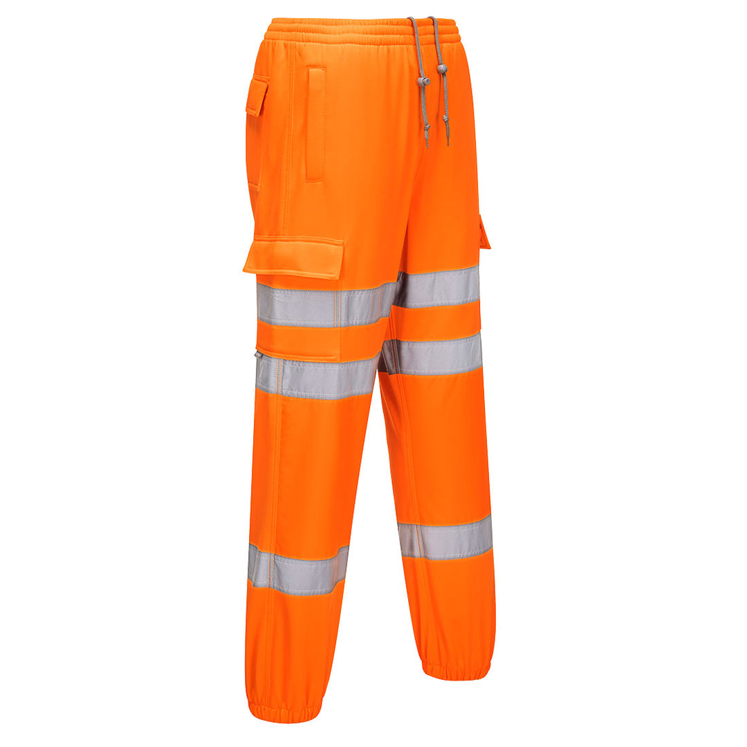 Portwest RT48 Hi Vis Jogging Bottoms 1#colour_orange