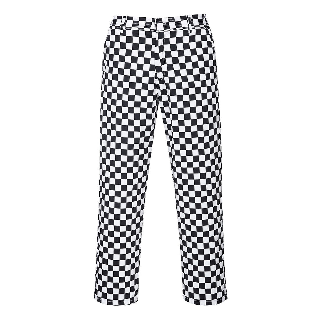 Portwest S068 Harrow Chefs Trousers 1#colour_chessboard