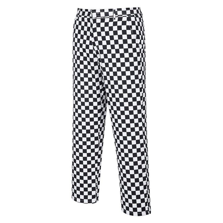 Portwest S068 Harrow Chefs Trousers 1#colour_chessboard 2#colour_chessboard