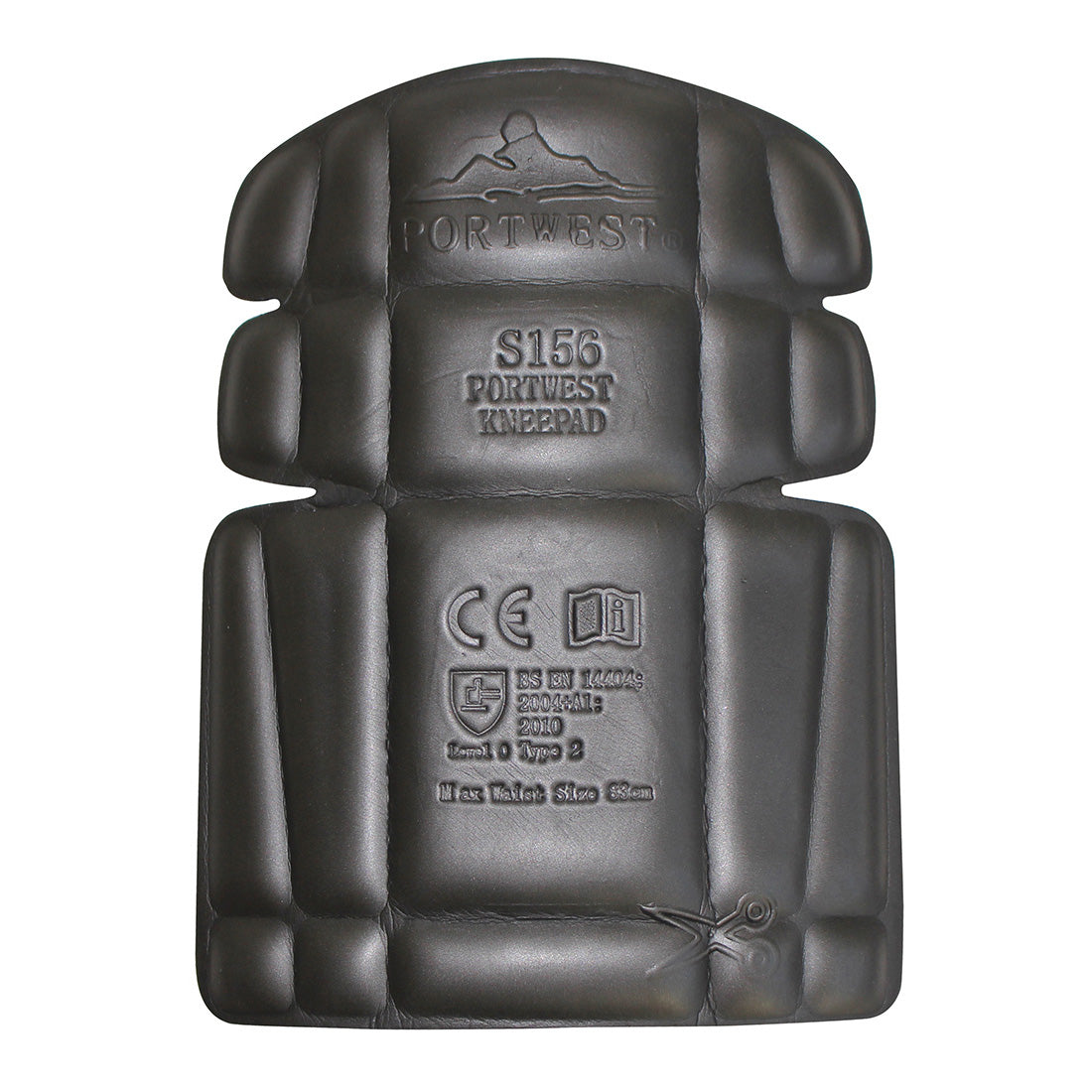 Portwest S156 Knee Pads 1#colour_black 2#colour_black