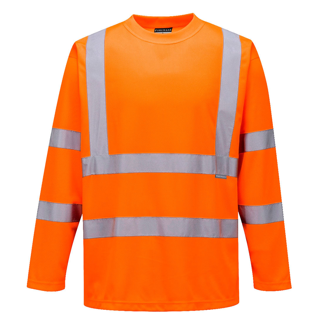 Portwest S178 Hi Vis Long Sleeved T-Shirt 1#colour_orange