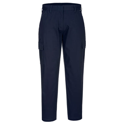 Portwest S233 Womens Stretch Cargo Trousers 1#colour_dark-navy