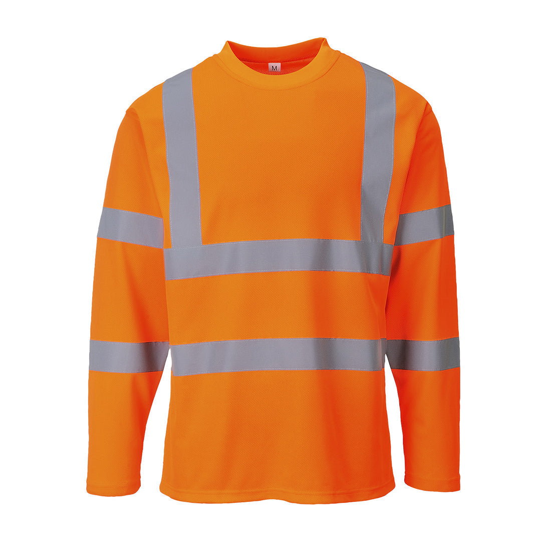Portwest S278 Hi Vis Long Sleeved T-Shirt 1#colour_orange