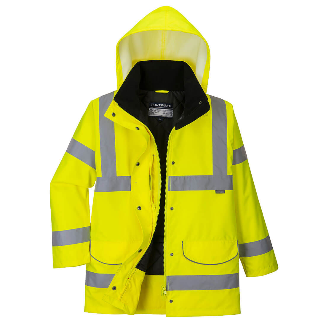 Portwest S360 Hi Vis Ladies Traffic Jacket 1#colour_yellow