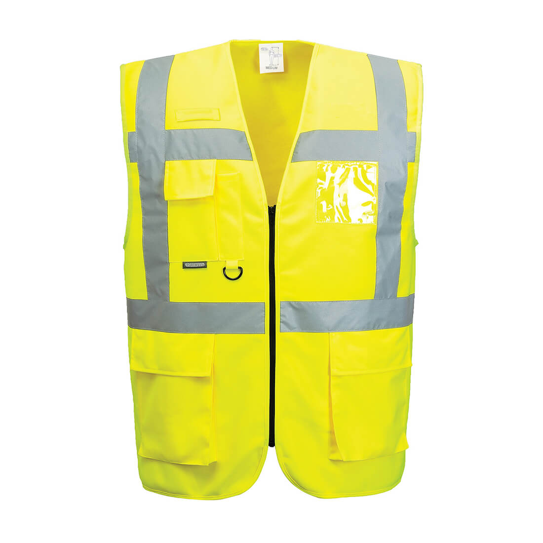 Portwest S375 Vest-Port Thermal Hi Vis Waistcoat Yellow Main#colour_yellow