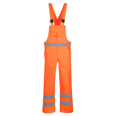 Portwest S388 Hi Vis Bib & Brace - Unlined 1#colour_orange