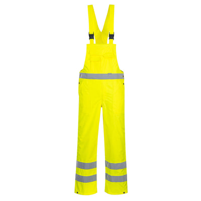 Portwest S388 Hi Vis Bib & Brace - Unlined 1#colour_yellow
