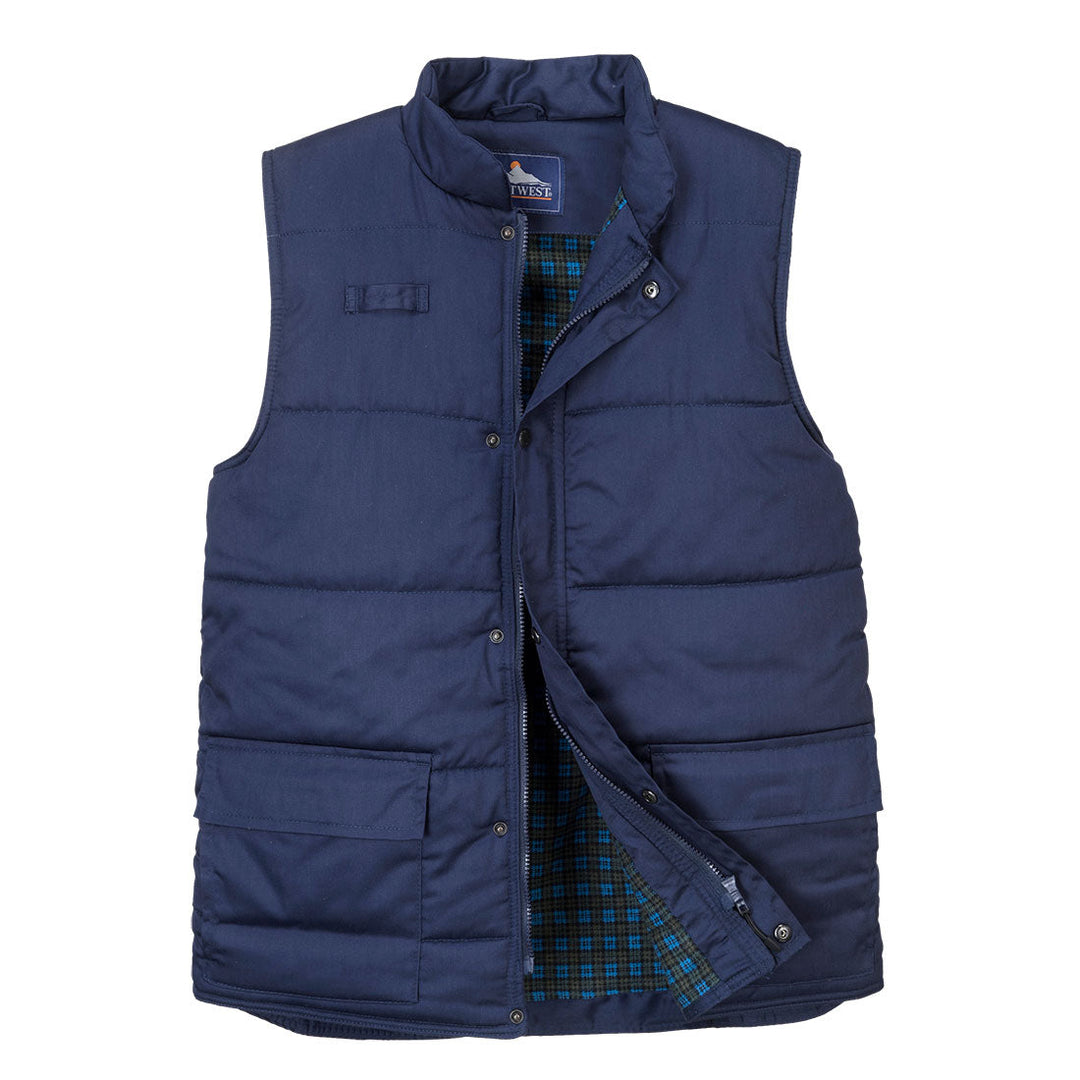 Portwest S410 Aran Bodywarmer 1#colour_navy