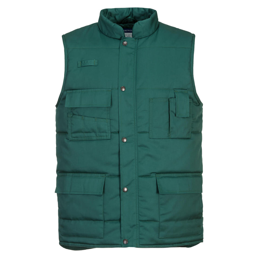 Portwest S414 Shetland Bodywarmer 1#colour_bottle-green