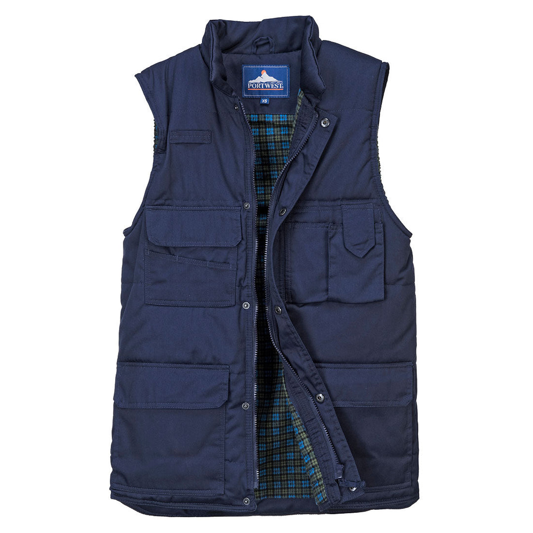 Portwest S414 Shetland Bodywarmer 1#colour_navy 2#colour_navy