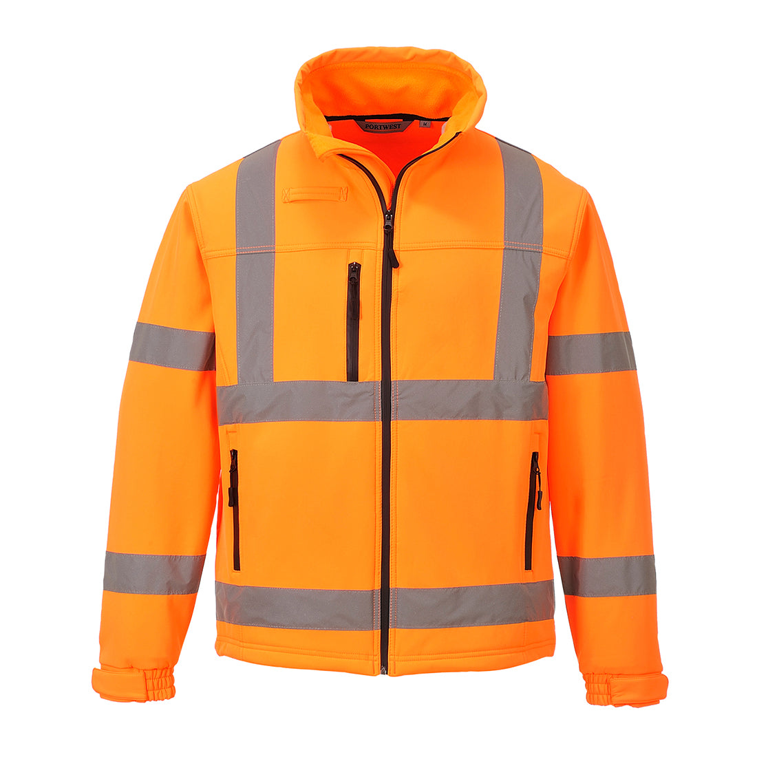 Portwest S424 Hi Vis Classic Softshell Jacket (3L) 1#colour_orange