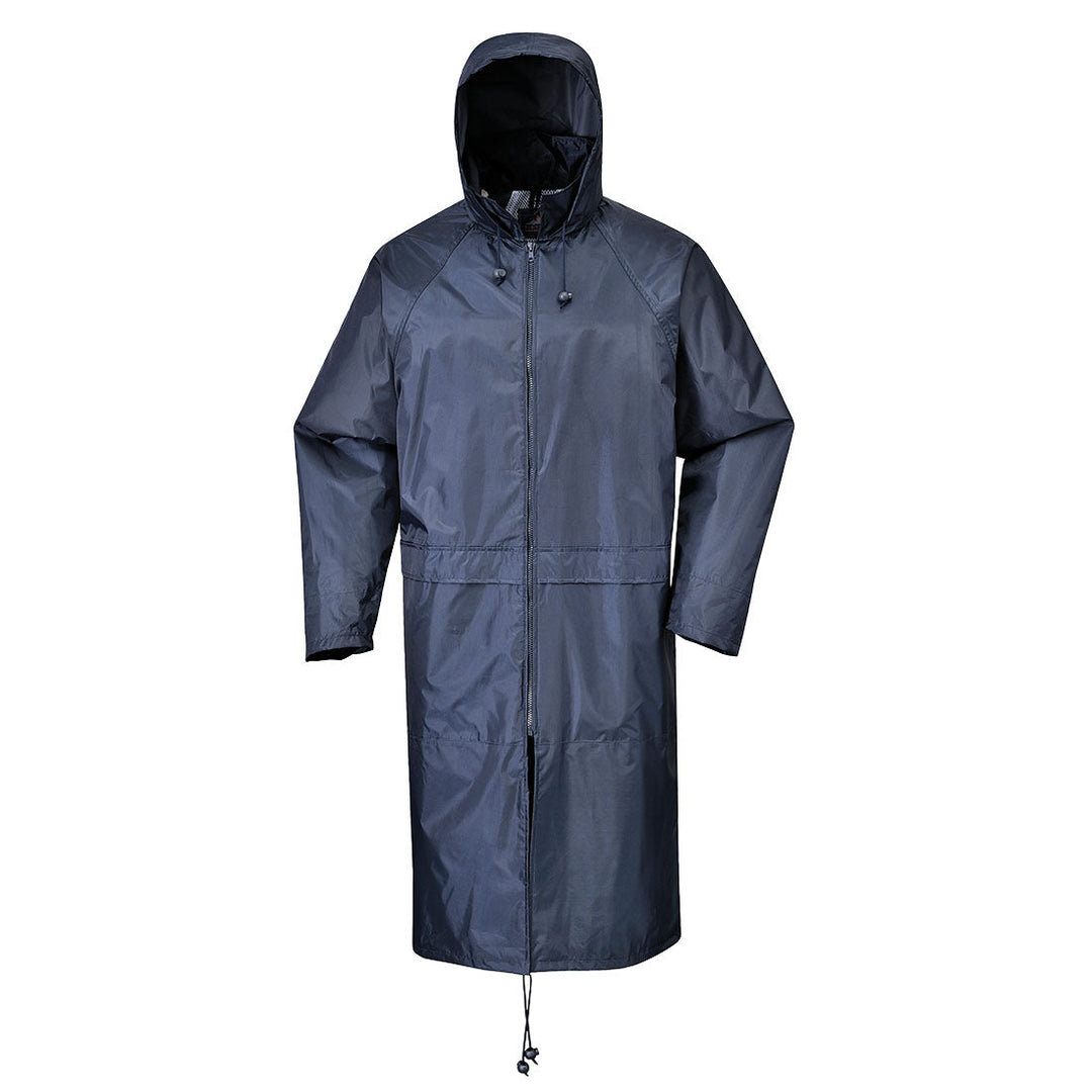 Portwest S438 Classic Adult Rain Coat 1#colour_navy 2#colour_navy