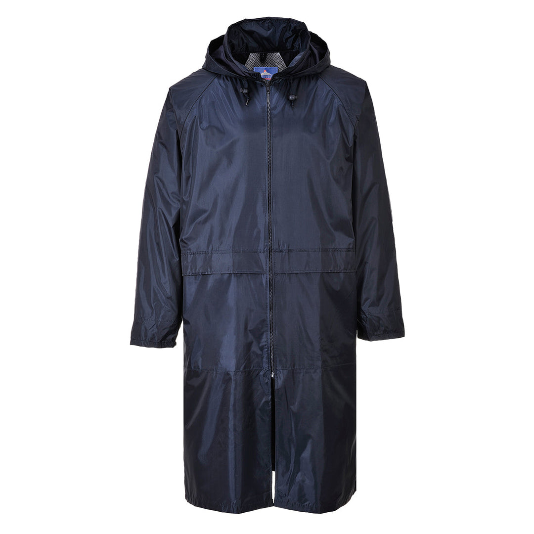 Portwest S438 Classic Adult Rain Coat 1#colour_navy 2#colour_navy 3#colour_navy