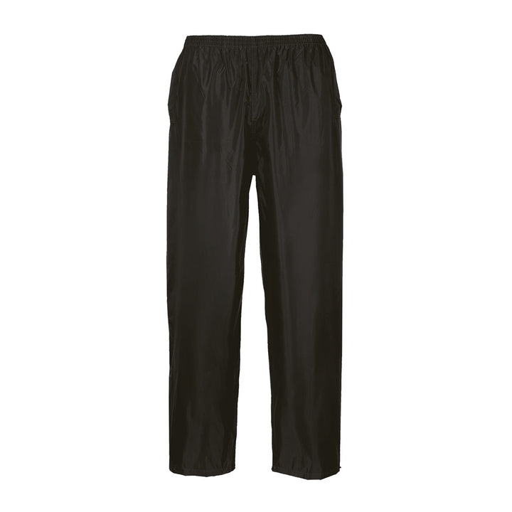 Portwest S441 Classic Adult Rain Trousers 1#colour_black