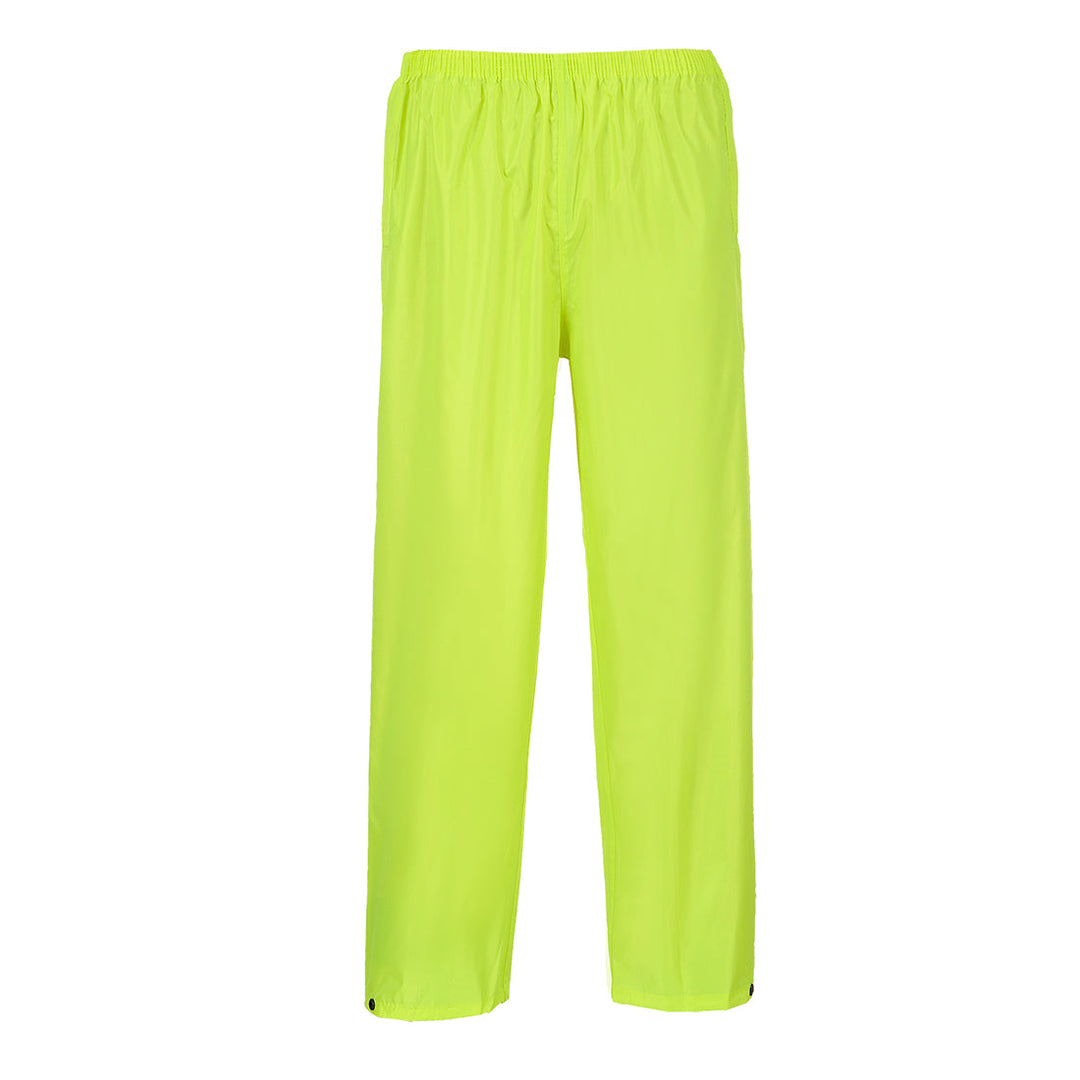 Portwest S441 Classic Adult Rain Trousers 1#colour_yellow