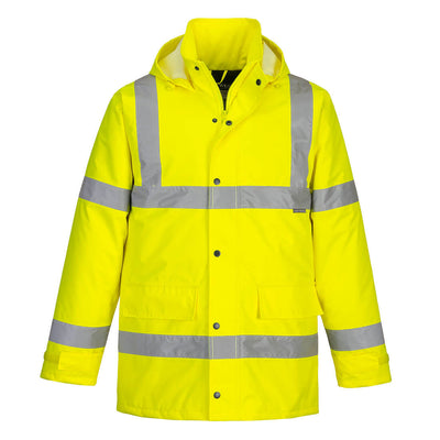 Portwest S460 Hi Vis Traffic Jacket 1#colour_yellow