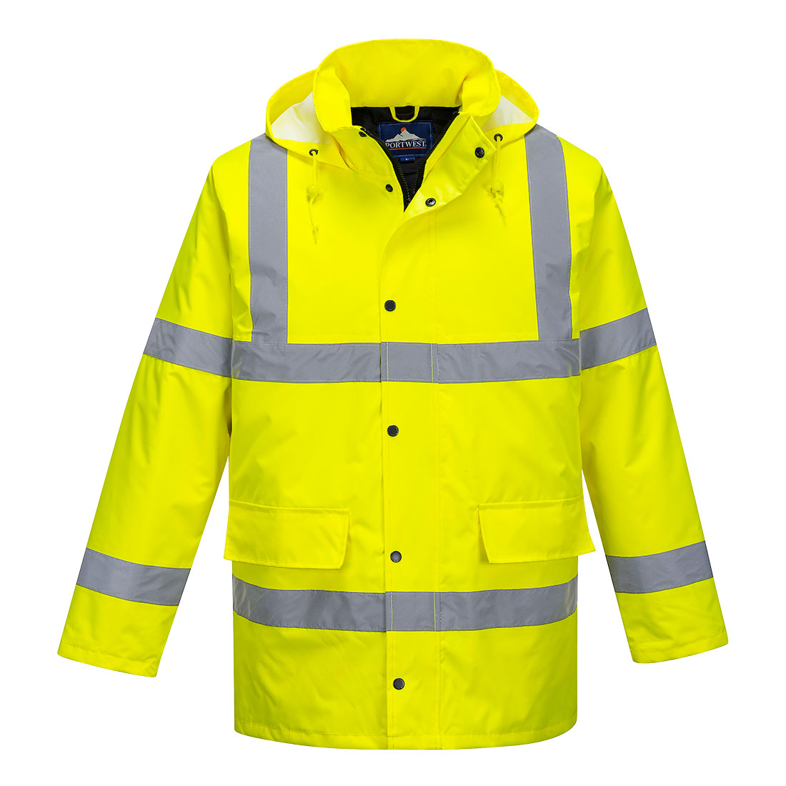 Portwest S460 Hi Vis Traffic Jacket 1#colour_yellow 2#colour_yellow