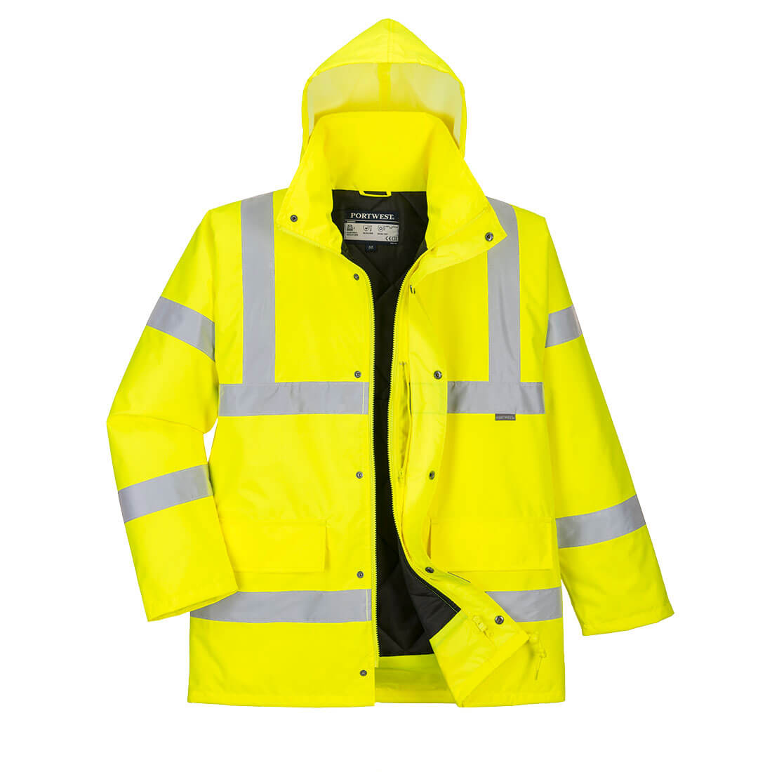 Portwest S461 Hi Vis Breathable Jacket 1#colour_yellow