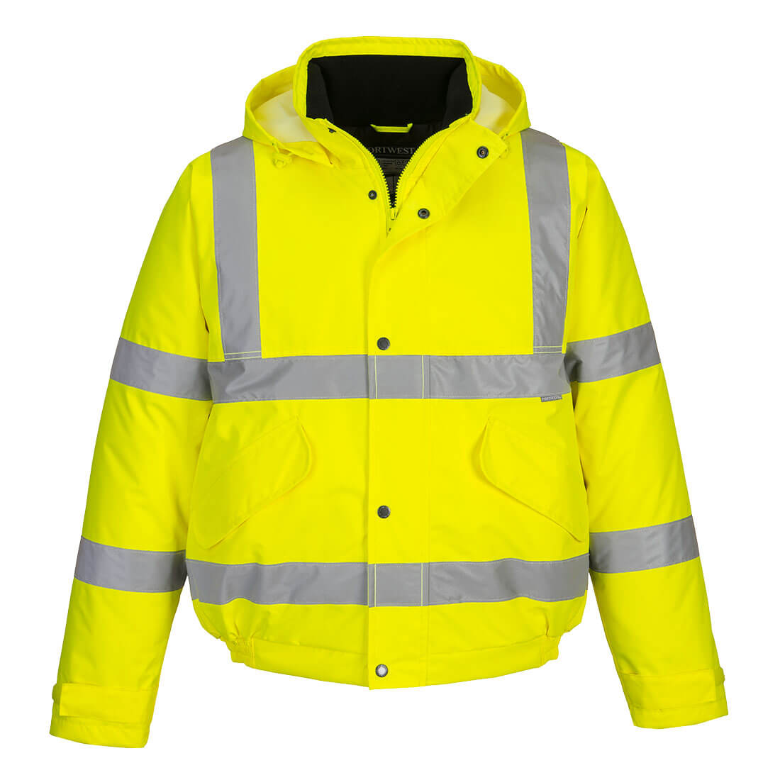 Portwest S463 Hi Vis Bomber Jacket 1#colour_yellow