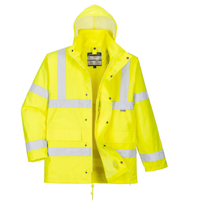 Portwest S468 Hi Vis 4-in-1 Traffic Jacket 1#colour_yellow